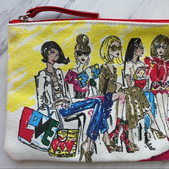 Brighton 2018 Canvas Pouch Makeup Bag - Picture 3 of 7